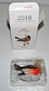 Hallmark Keepsake Christmas Ornament Robin The Beauty of Birds 2018 - Picture 1 of 4