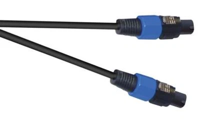 Conector de 2 polos a conector de 2 polos cable de altavoz 2X 0,75 mm extra flexible 6M Foto 1 de 2