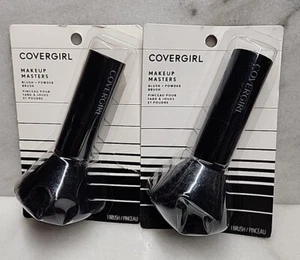 Set Of 2- Covergirl MAKEUP MASTERS Expert Blush & Powder Brush. - Picture 1 of 2