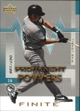 2003 Upper Deck Finite Baseball Card Pick (Inserts)