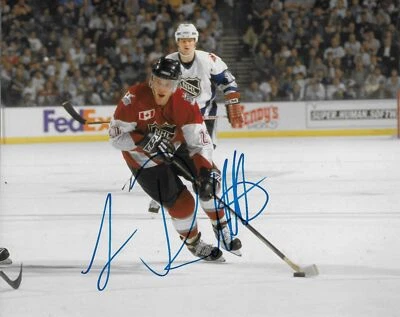 Signed Luc Robitaille Los Angeles Kings Hockey Hall of Famer 8x10 Photo #4 - Image 1 of 2