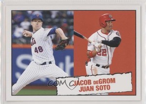 2019 Topps Throwback Thursday #TBT Online Exclusive /492 Jacob deGrom Juan Soto