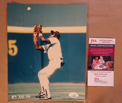 Autographed Tony Gwynn Signed 8x10 Photo San Diego Padres James Spence JSA COA - Image 1 of 4