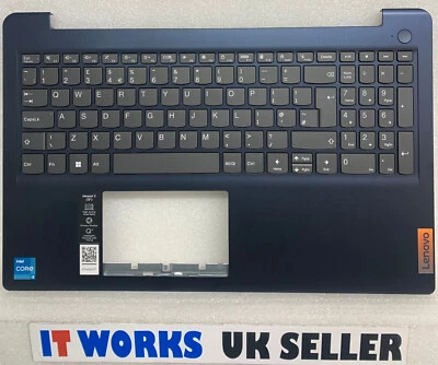 OOS NEW Genuine Lenovo Ideapad 3-15ITL6 uk Keyboard Palmrest Touchpad Cover i3 - Image 1 of 4