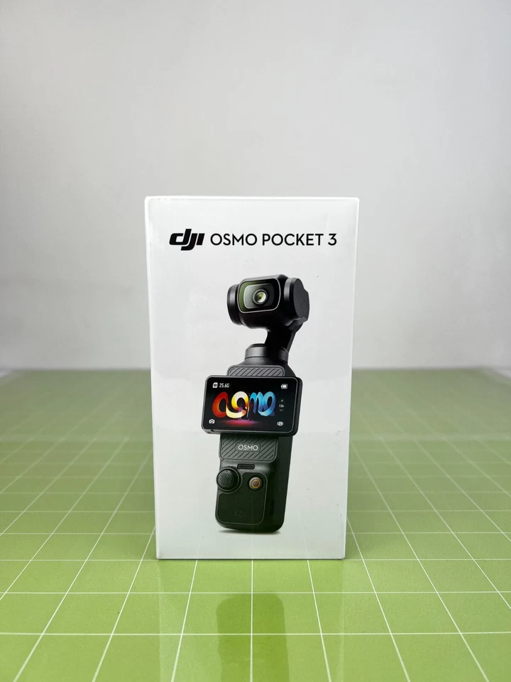 NEW - DJI Osmo Pocket 3 4K Handheld Camera with Rotatable Touchscreen