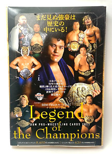 Vintage Rare BBM 2011 Professional Wrestling Card Legend Of The Champions Box