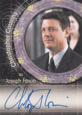Stargate SG-1 Season 7 Christopher Cousins Autograph #A53