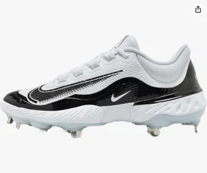 Nike Men’s Size 12 - Alpha Huarache Elite 4 Low FD2745-101 Baseball Cleats - Picture 1 of 6