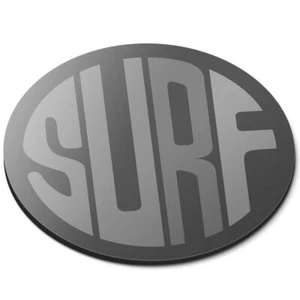 Round Mouse Mat (bw) - Surf Beach Surfing Logo  #40497 - Afbeelding 1 van 8