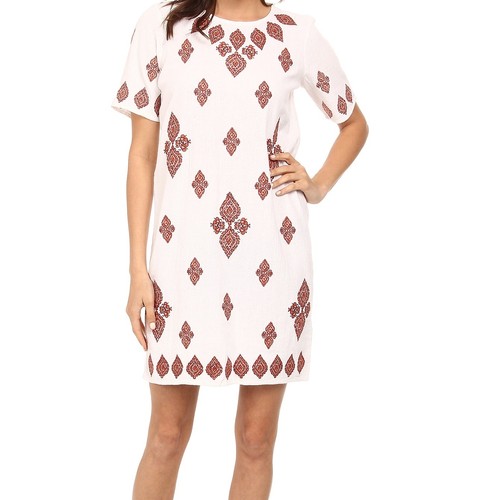 NUOVO con ETICHETTA! MICHAEL KORS PREZZO AL DETTAGLIO $195 Abito da donna ricamato taglie 2 4 6 10