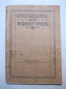 Vintage Evangelistic & Worship Hymns 1927 C. Carr Onward Press Presbyterian - Picture 1 of 10