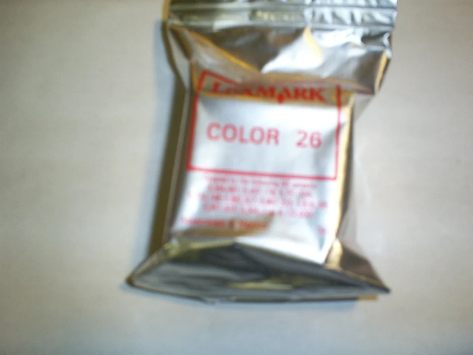 NEW!!! GENUINE Lexmark 26 Color Ink Cartridge (Lexmark 10N0026) FAST FREE SHIP  - Image 1 of 1