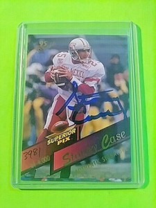 1995 Superior Pix Autographs ,Autographed 28 Stoney Case Razorbacks Auto #d/4000
