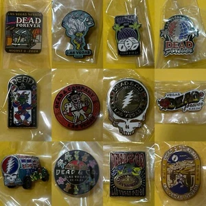 Dead & Company 2024 Sphere Pin Sphere Las Vegas Pin New Official Merch ChoosePin - Picture 1 of 15