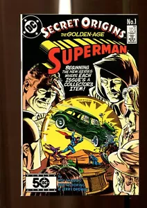 SECRET ORIGINS 1 (9.8) SUPERMAN DC (B037) - Picture 1 of 2