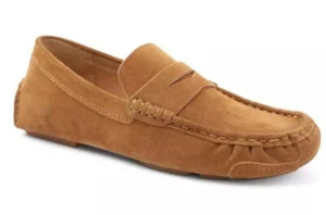 Gentle Souls by Kenneth Cole Men's Mateo Driver Penny Shoes Brown Size 9 240103 - Picture 1 of 5