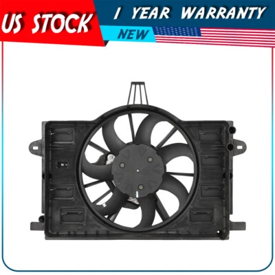 Conjunto de ventilador de radiador de motor para Chevrolet Corvette 14 2015 2016 2017 2018 2019 Foto 1 de 4