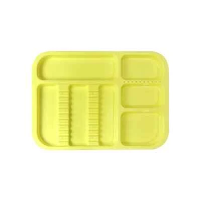 1 peça bandejas dentárias separadores de odontologia autocáveis caixa de colocação dividida ferramenta - Imagem 1 de 4