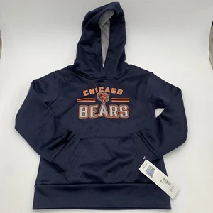 NFL Team Apparel Girls Chicago Bears Hoodie Size-S - Picture 1 of 3