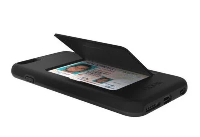 GENUINE INCIPIO IPHONE 6S PLUS & 6 PLUS (5.5") STOWAWAY STAND CASE COVER | BLACK - Image 1 of 4