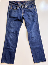 Genetic Denim Mens Blue Jean Pants Boot Cut Size 33x32