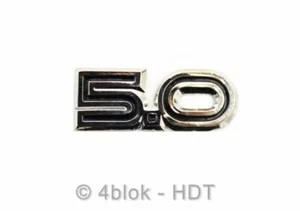HDT VK 5-0 Metal Badge Holden Commodore Genuine 40064 / BAHDTK8 - Picture 1 of 4