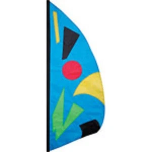 Marine Jazz Feather Banner Style 3.5 ft Flag PR 23263 - Picture 1 of 1