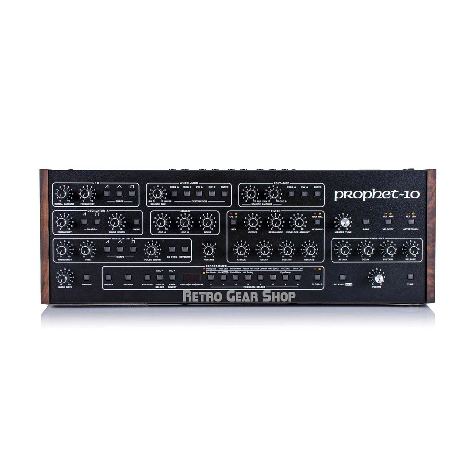 Sequential Prophet 10 Reissue Desktop Module Polyphonic Analog Synthesizer Synth - Image 1 of 4