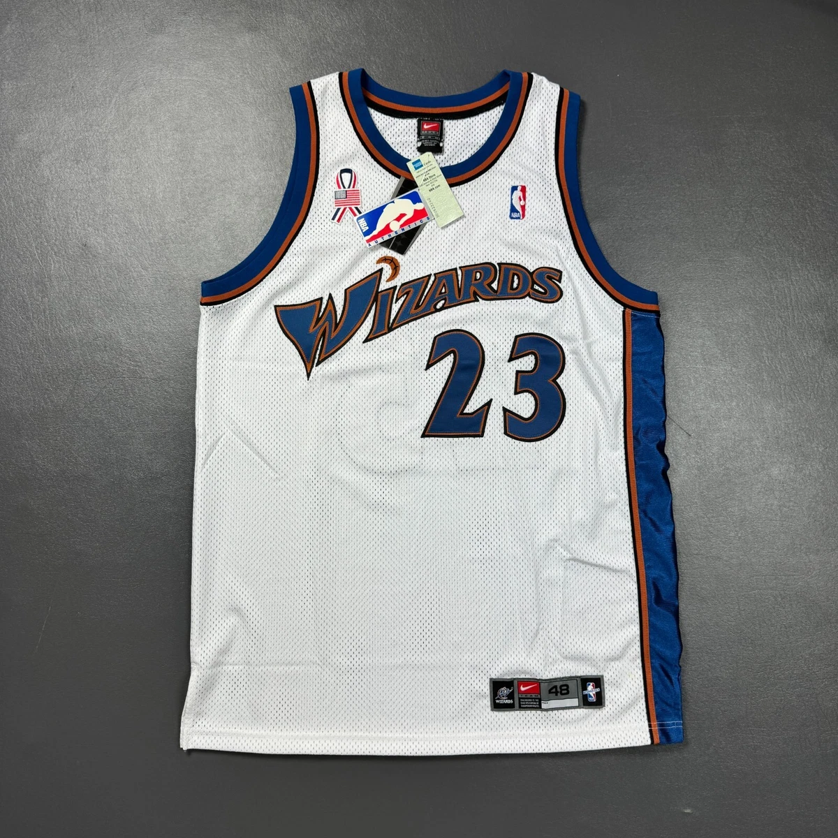 ebay高額商品　マイケル・ジョーダン　ウィザーズ　オーセンティックジャージXL ebay高額商品 マイケル・ジョーダン ウィザーズ オーセンティック