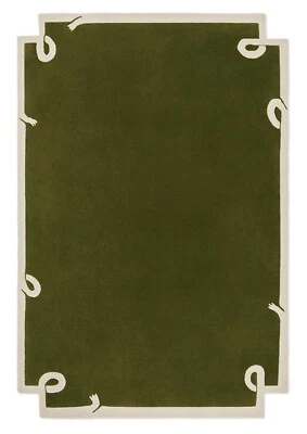 Alfombra Big Buds acolchada a mano 100 % lana hecha a mano alfombra para el hogar | dormitorio. Foto 1 de 4