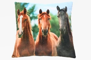 Coussin Motif Cheval Déco Coussin Moelleux 35x35 CM 1043054 - Picture 1 of 1