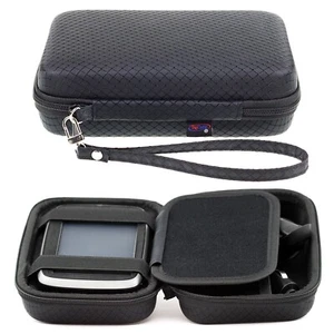 Black Hard Carry Case For TomTom Go Essential 5'' Go Discover 5 Inch Sat Nav - Picture 1 of 6