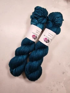 Sw Merino Garn, Aran Gewicht, 100g, Blaugrün - Bild 1 von 6