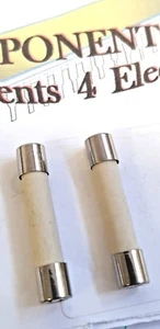 1 amp CERAMICFUSE:(1/4 X 1 1/4) x2    Littelfuse: 314-001  (32mm x 6.3mm) - Imagen 1 de 2