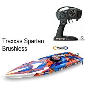 Traxxas SPARTAN TRX57076-4ORNGR orange 2.4GHz ohne Akku ohne Ladegerät - Bild 1 von 2