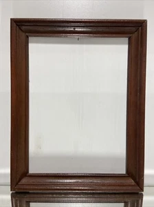 VTG. Picture Frame Arts and Crafts Mission OAK Fits 12" x 16" - Picture 1 of 11