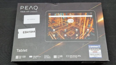 Tableta Peaq Pet 101-H232E-13 32GB Gris No Funciona Para Piezas - Imagen 1 de 4
