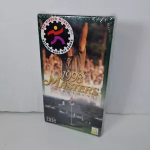 New & Sealed Highlights of the 1998 Masters Tournament Augusta GA (VHS, 1998) - Picture 1 of 6