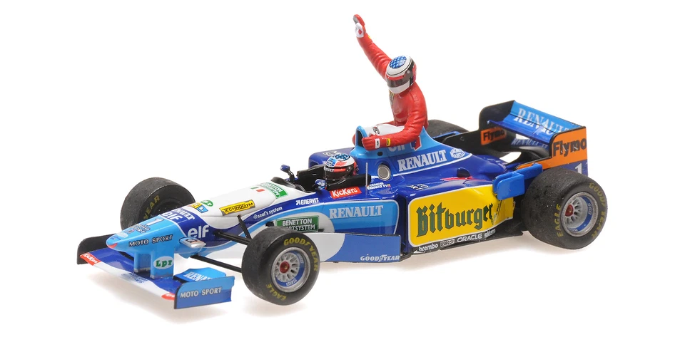 Benetton B195 Renault GP Canada 1995 Michael Schumache 1 43 MINICHAMPS 517950601
