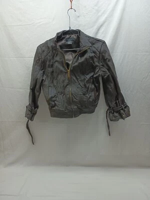 Chaqueta Moto Arden B Cuero Cordero Marrón Talla Junior Mediana  Foto 1 de 4