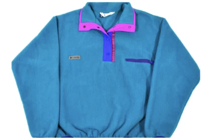 Jaqueta de lã vintage Columbia tamanho pequeno - Imagem 1 de 2