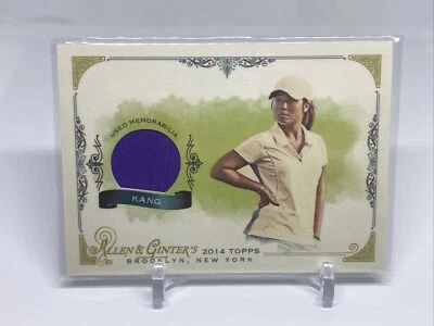 Danielle Kang 2014 Topps Allen & Ginter Full Size Relic #FSR-DK Used Memorabilia - Image 1 of 2