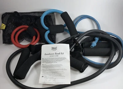 Everlast For Her resistance band kit with fitness guide Rope Exerciser bag - Image 1 of 4