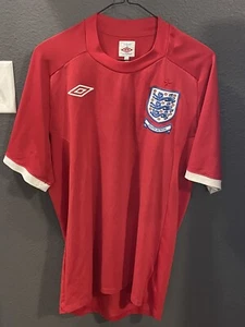 UMBRO England National Team 2010 South Africa Jersey Men's Size 40 - Picture 1 of 3