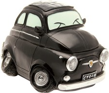 Salvadanaio Automobile 500 NERO cm 16 in Resina