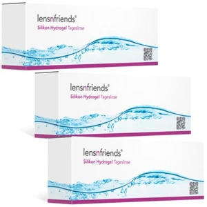 lensnfriends ("COOL") Premium 1day Silikon Hydrogel Tageslinse (90er) - Bild 1 von 1