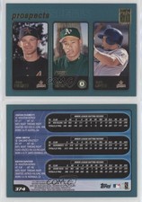2001 Topps Prospects Adam Everett Jose Ortiz Keith Ginter #374