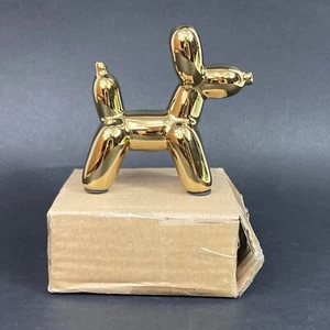 Ardax - Metallic Gold - Ballon Hund Deko Wohndeko - Neu geöffnete Verpackung! - Bild 1 von 5