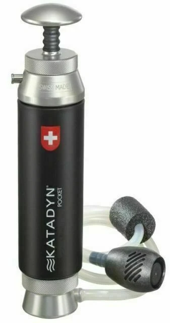 Katadyn 2010000 Pocket Water Filter - Black