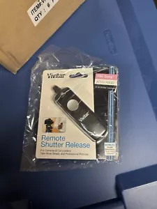 Vivitar Wired Remote Shutter Release for Canon Pentax Samsung DSLR Cameras - Picture 1 of 2